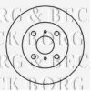 BORG & BECK BBD4040 Brake Disc